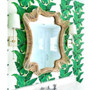 Brazilliance Grove Stripe - Green Wallpaper