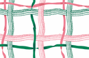 Nahant Ribbon - Pink/Green Wallpaper