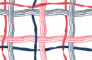 Nahant Ribbon - Red/Blue Wallpaper