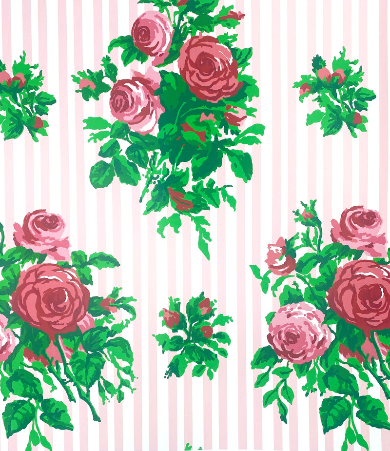 Windsor Garden - Pink Wallpaper