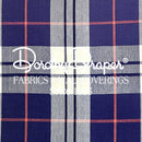 Saunders Plaid - Blue/Red
