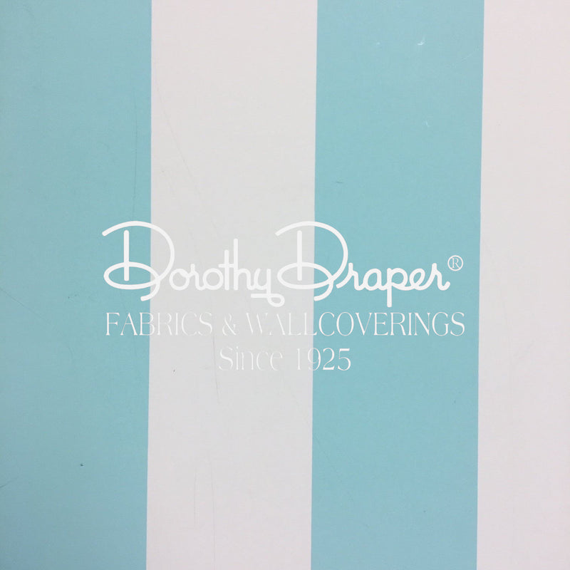 Draper Stripe - Light Blue Wallpaper