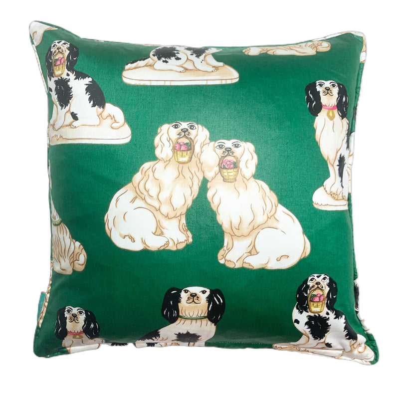 Francie & Grover Green Fabric