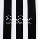 Draper Stripe - Black Wallpaper