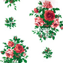 Vintage Rose - Red Wallpaper