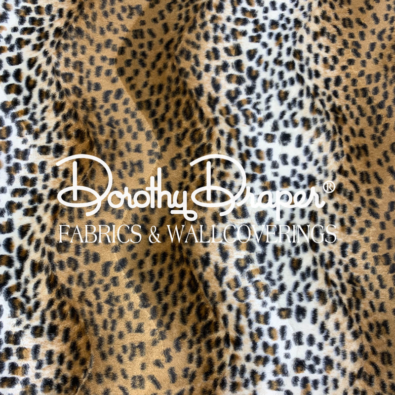 Leopard Faux Skin Fabric