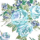 Princess Grace Rose - Blue Wallpaper