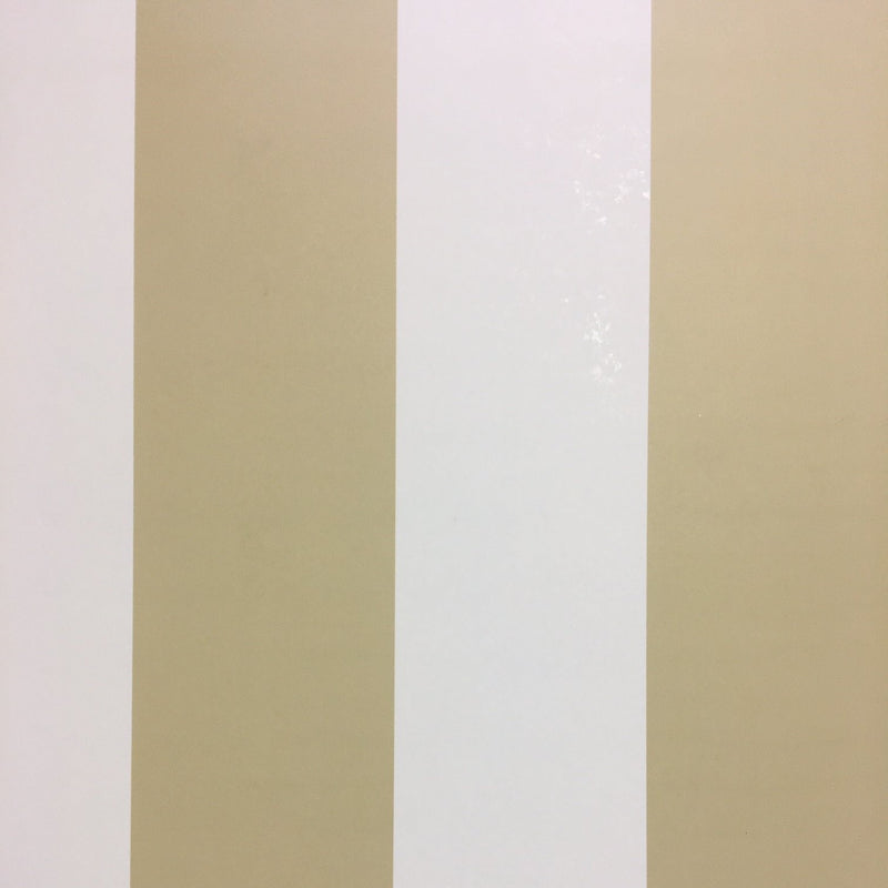 Draper Stripe Tan Wallpaper