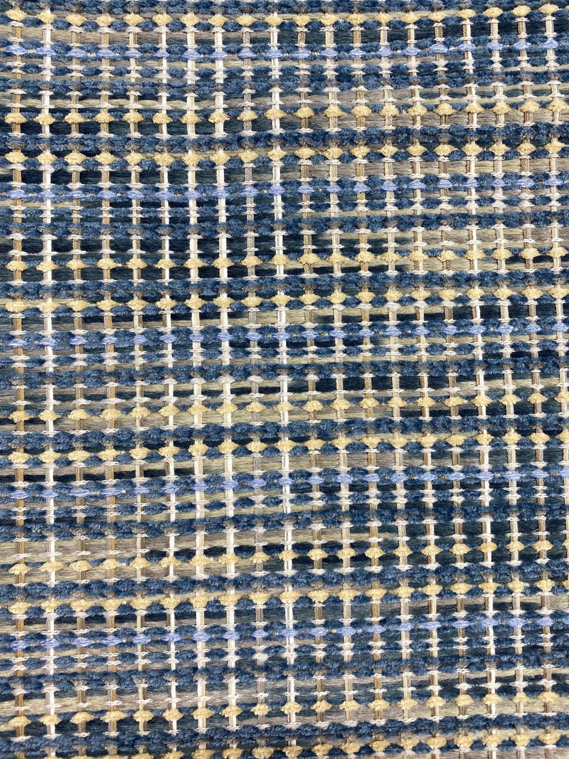 Shetland Woven Fabric, Cadet