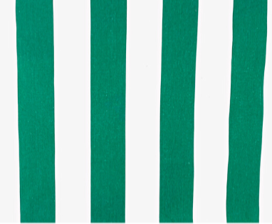 Draper Stripe Tennis Green Fabric
