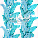 Brazilliance Grove Stripe - Aqua Wallpaper