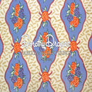 Cote D’ Azur - Slate Blue/Peach