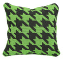 Houndstooth - Green & Black