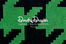 Houndstooth - Green & Black