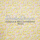 Hyacinth Fabric - Lilac/Yellow