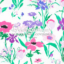 Les Fleures de Toulon - Purple/White