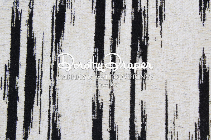 Lovango Flick Black- Outdoor Contract Fabric