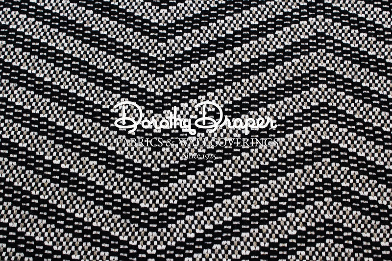 Parker Woven Noire Fabric