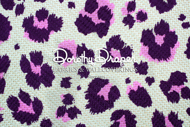 Roaming Paw Lime Green Fabric