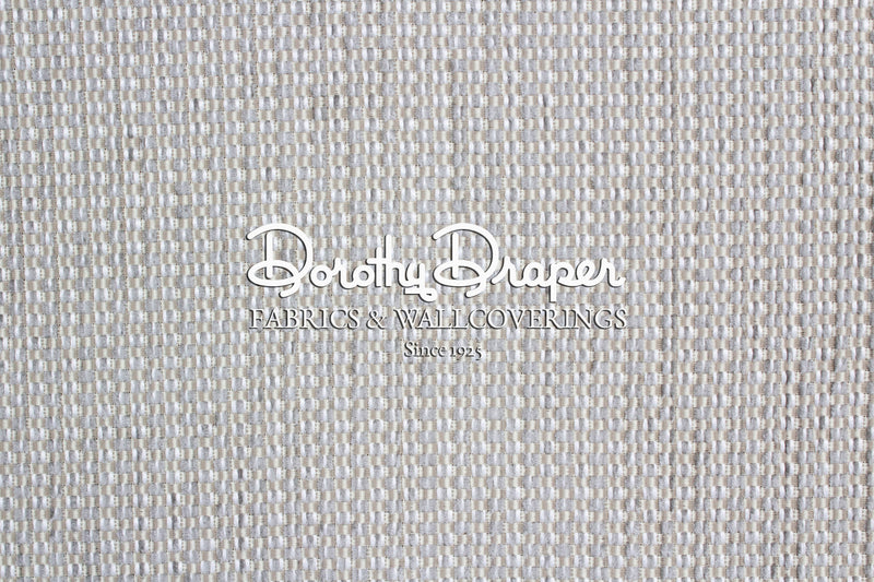 Sutton Stitch Silver Gray Fabric